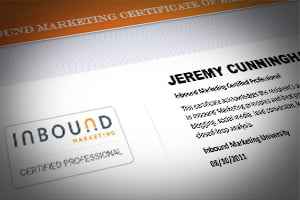 hubspot inbound marketing certified professional