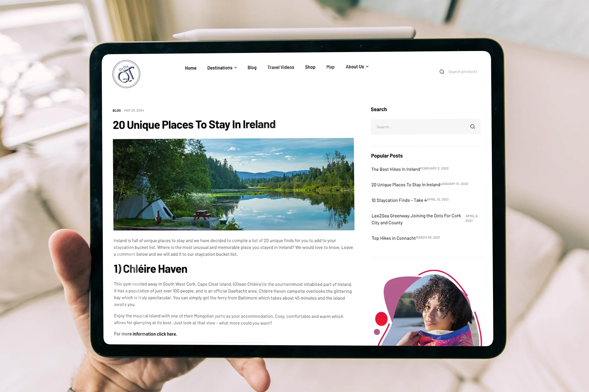 ontheqt - ecommerce website design cork